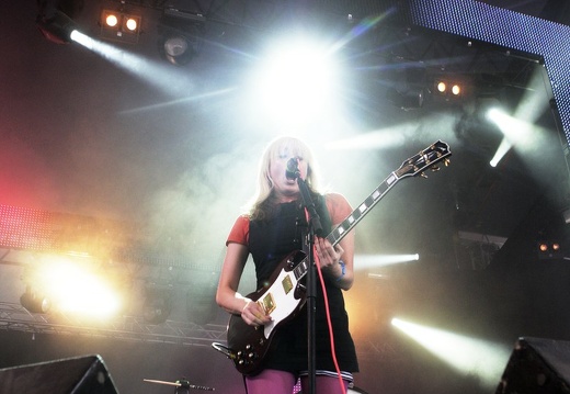 The Ting Tings, Roskilde Festival, 2008